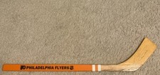 14” Wooden Hockey Stick Signed Reggie Leach Philadelphia Flyers