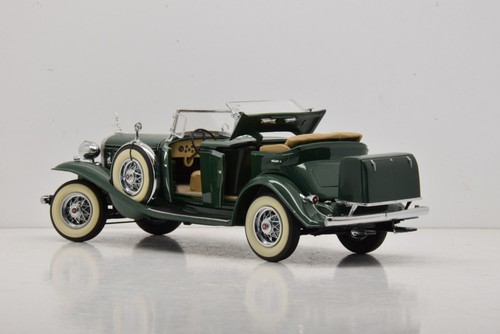 CADILLAC V-16 SPORT PHAETON 1932 DANBURY MINT 1/24 NEUF EN BOITE - Imagen 9 de 12