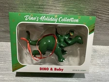 2022 Sinclair Dino & Baby Ornament from Macy's Day Parade 6th in Series 🦕 Xmas
