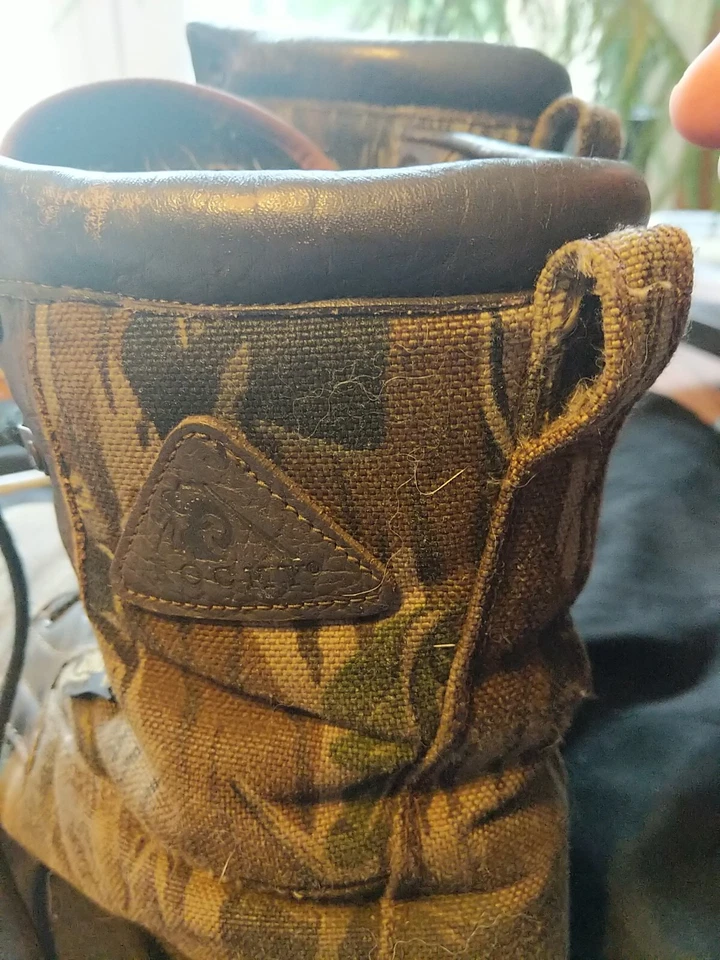 Rocky Cornstalker Boots Mens 9W Camo GORE-TEX Waterproof 800 Gram Insulated - Image 3 of 4