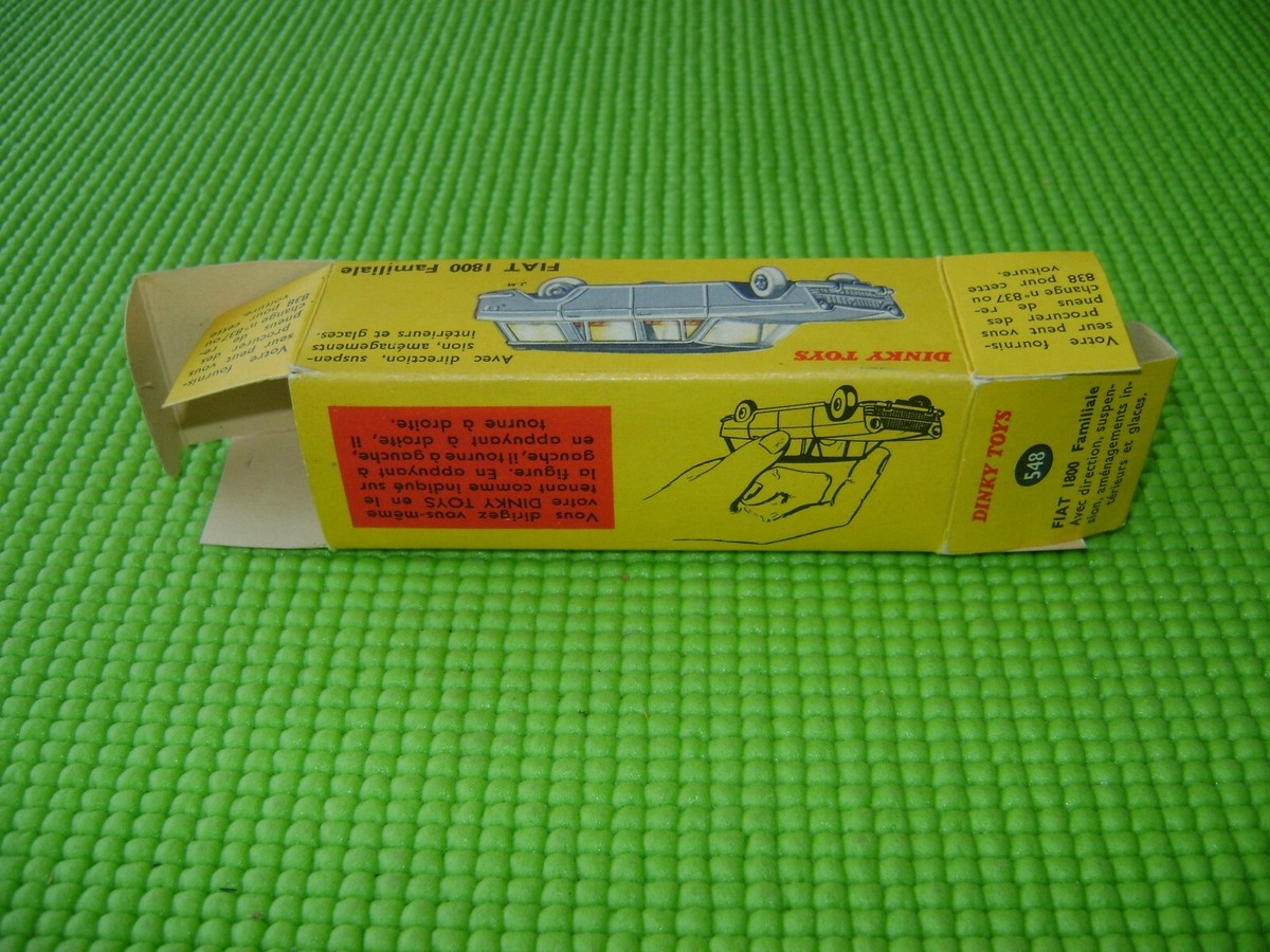 DINKY TOYS 548 Fiat 1800 Familiale Boite Vide D'origine-Empty Box EUR 50,00 - FR