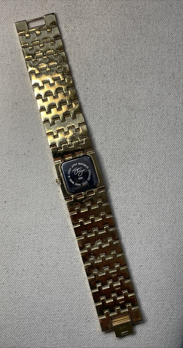 Suzanne Somers Gold Tone Ladies Quartz Watch Rhinestone  display picture 1