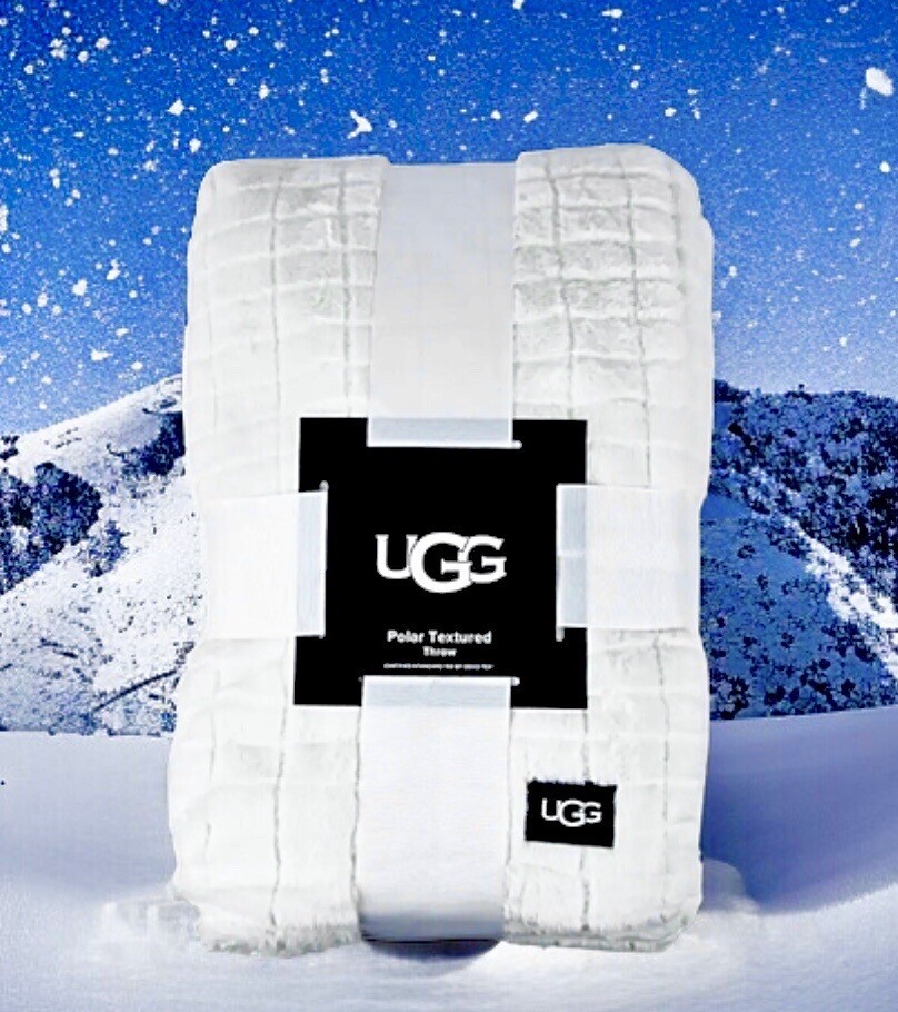 ugg polar textured throw