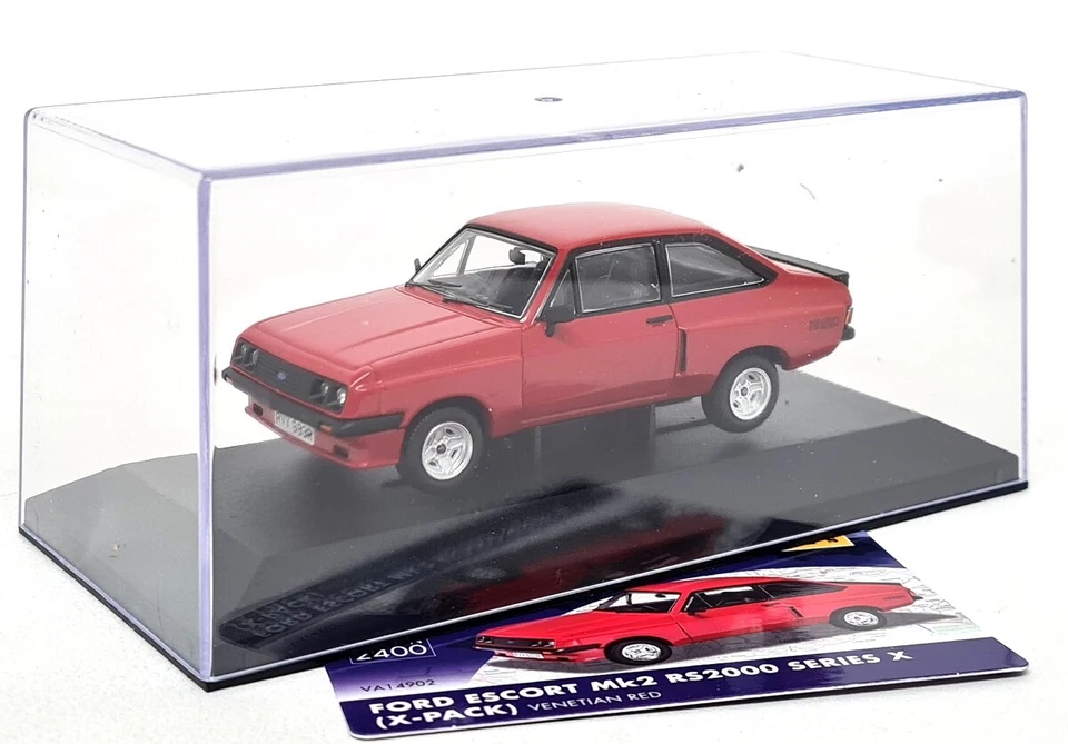 Vanguards 1/43 - Ford Escort MK2 RS2000 SX X Pack Red Diecast Scale model car - Bild 4 von 4