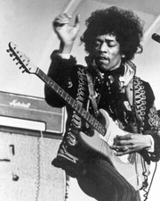 1967 Rock and Roll JIMI HENDRIX Glossy 8x10 Photo Stockholm Concert Poster