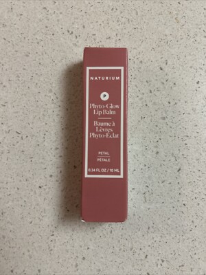 Naturium Phyto Glow Tinted Lip Balm - PETAL -  0.34oz / 10mL NEW in Box
