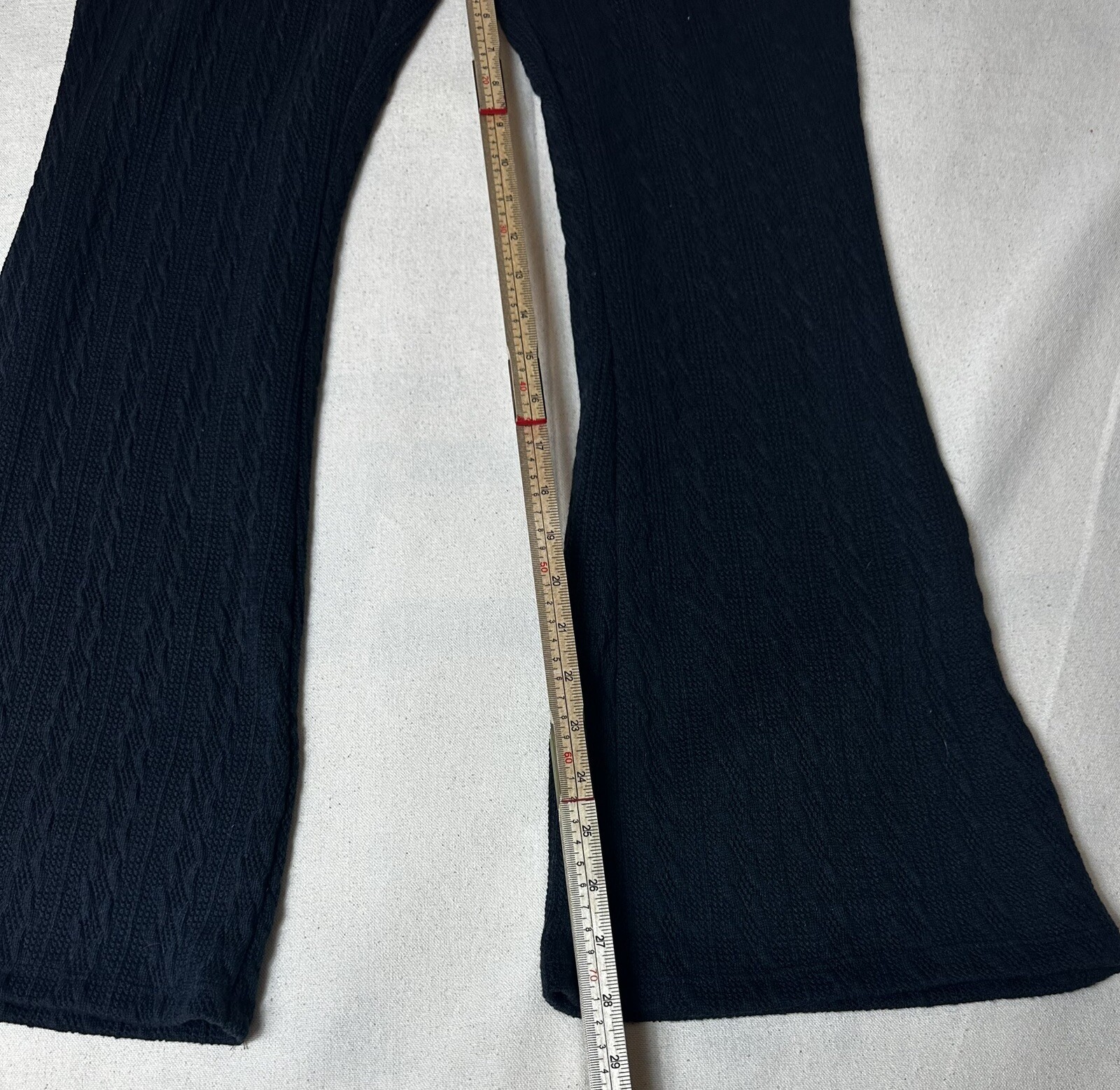 Luna Chix Crochet Spaghetti Strap Knit Blue Jumpsuit Size Large