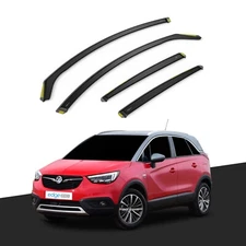 VAUXHALL CROSSLAND X 2017-Onwards 5 Door SUV Wind Deflectors 4pc Tinted