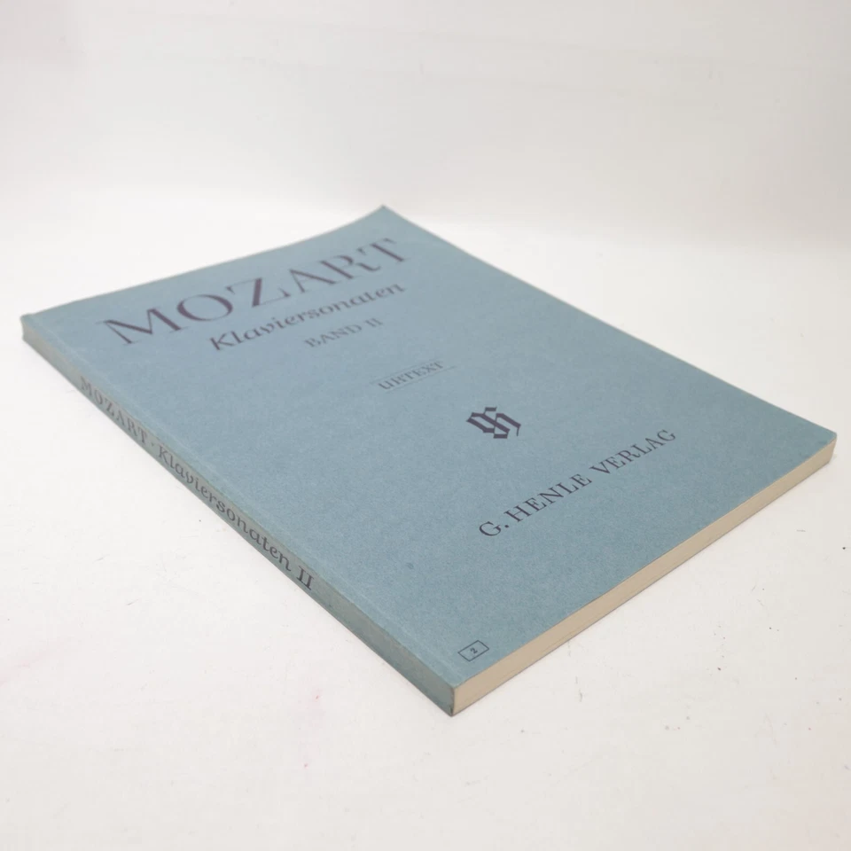 Mozart Klaviersonaten Band II Piano Sonatas Songbook Sheet Music Verlag - Image 3 of 4