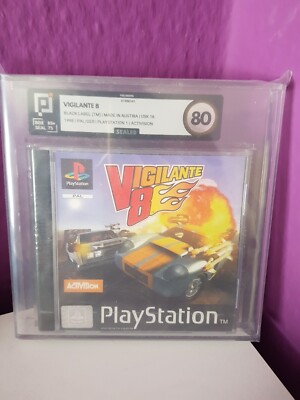 Vigilante 8 PlayStation 1 Sealed  PS1 no VGA WATA