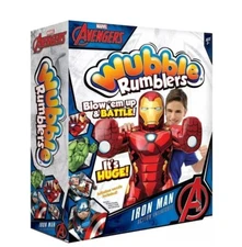 New Wubble Rumblers Marvel Avengers Iron Man Superhero Inflatable Figure