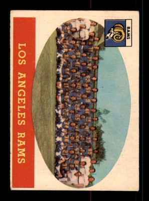 1958 Topps #85 Rams Team GVG LA Rams 557063 | eBay