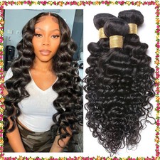 Peruvian Brazilian Curly Bundles Human Hair Extensions Virgin Hair Weaves Weft S