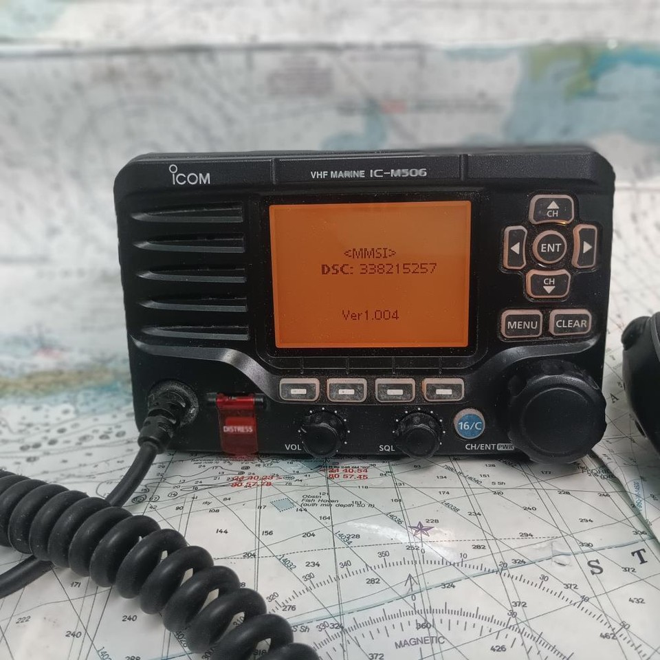 Boaters' Resale Shop of TX 2408 5551.65 ICM506 MARINE VHF w AIS