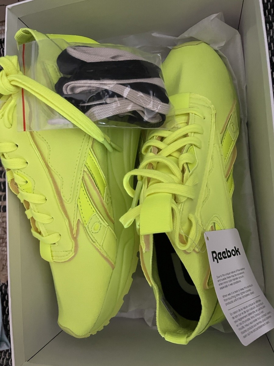 Reebok victoria beckham neon yellow bolton sock vb lo unisex