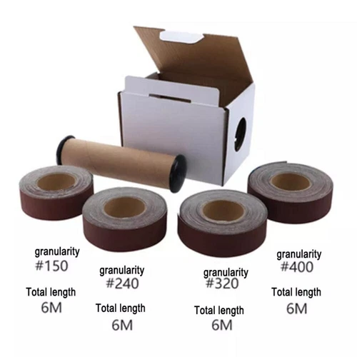 150 #240 #320 #400# Grit Emery Tape Cloth Abrasive Grinding Sanding Paper - Picture 5 of 8
