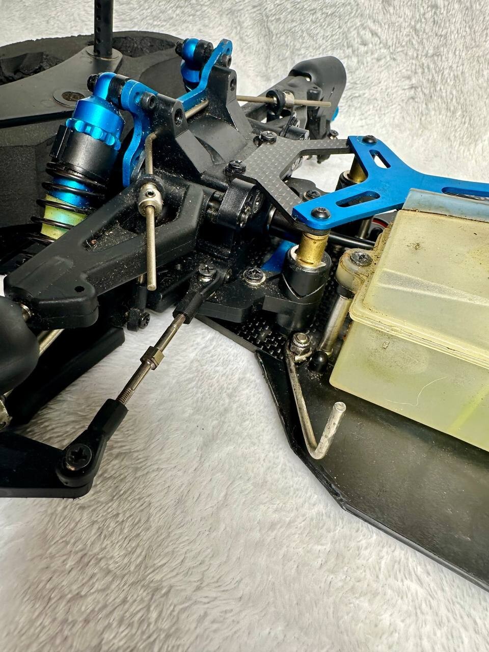 Racing Nitro RC car Body with Parts see photo eBay