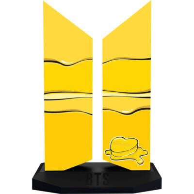 21st Century Icon BTS Butter Edition 7-Inch Tall ARMY Symbol Logo
