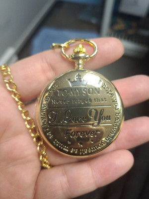father to son pocket watch