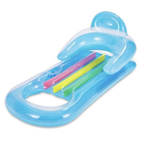 Sun Squad Inflatable Lounge Float with 