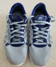 Nike Flex Fury 2 Shoes Womens Size 6 Or Youth 4.5 Light Blue