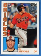 2019 Topps Series 2 1984 Topps Baseball Rookies #84R-DST DJ Stewart Rookie RC