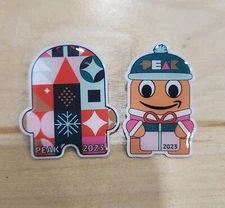 Amazon “Peak” 2023 Peccy Pin (Lot Of 2)