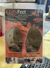 Cozy Feet Heated Shoe Inserts Warm Feet Outdoor Skiing Hunting Snow Ice Fishing