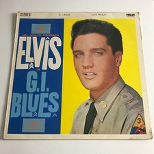 Elvis Presley - G.I. Blues LP Vinyl Record - INTS 5104 EX