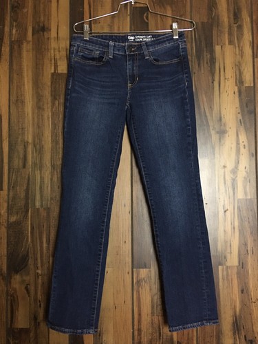 Gap Blue Jeans Straight Cuff Size 2 