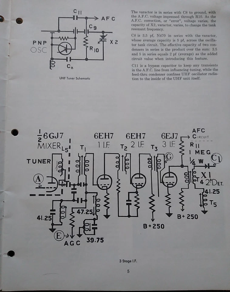 1967 Zenith C-4 Service Meeting Manual (20X1c36 And 20x1 C38). A58 - Image 4 of 4