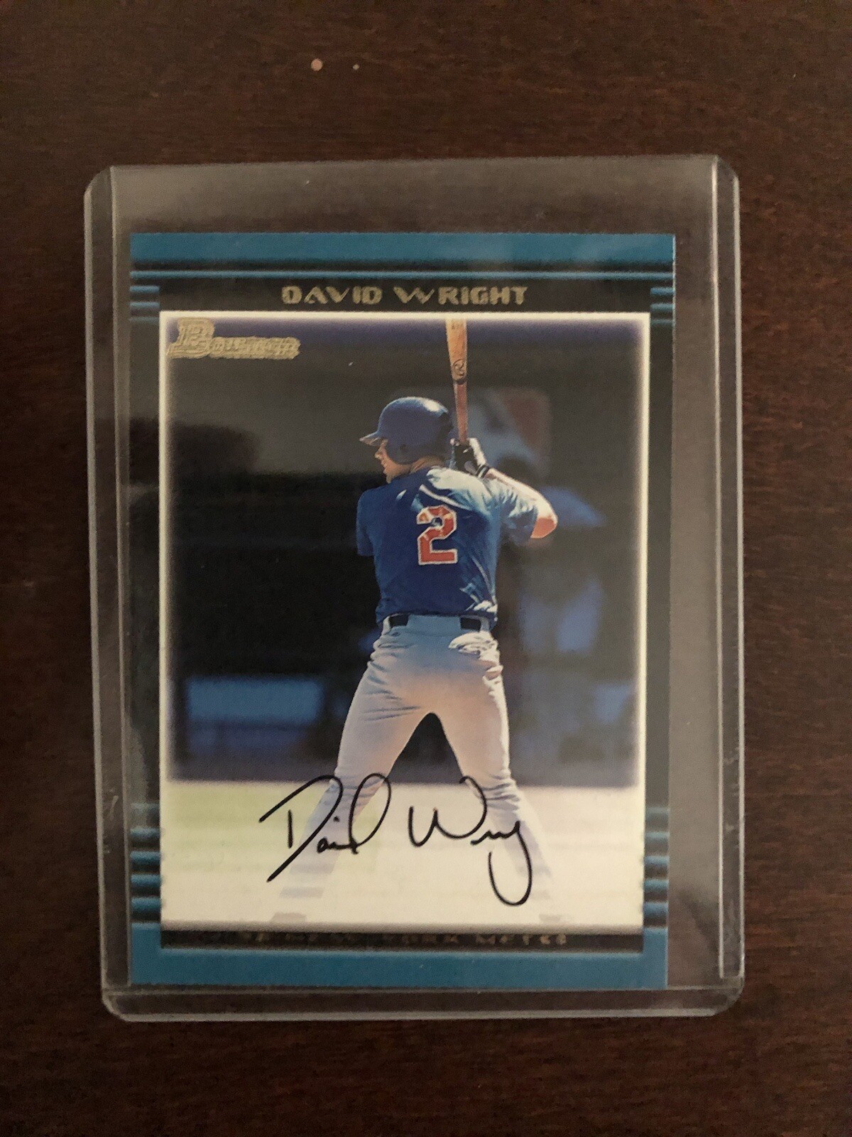 2002 Bowman Rookie Card David Wright 381