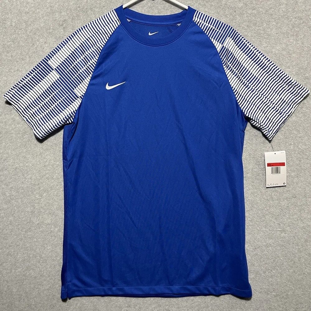 Nike Dri-FIT Men’s Royal Blue Short Sleeve Soccer Jersey Size L DH8033