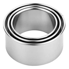 Cookie Cutters - Biscuit Cutters/Stainless Steel Dumpling Cutters/Cake Pastry...