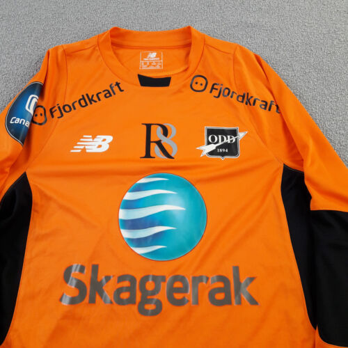 Odd Football Shirt Medium Orange Torwart Top 1 Rossbach New Balance Trikot - Bild 3 von 11