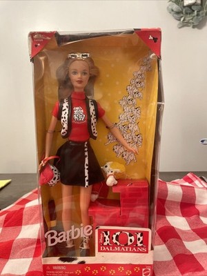 Vintage 1998 Barbie 101 Dalmatians Doll Mattel Special Edition In Box Disney