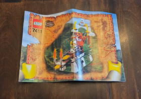 LEGO #7411 ORIENT EXPEDITION: Tygurah's Roar, 100% Complete With Manual NO BOX