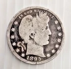 1895 O Barber Quarter 90% Silver