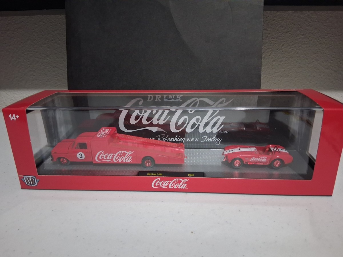 M2 Machines Coke Hauler 1:64 1969 Ford F-350 &1969 Shelby 427