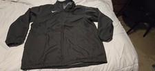 Nike Zip-Up Windbreaker Jacket Size XXL Dark GRAY/BLACK