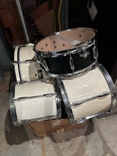 Vintage Drum Set White Marine Pearl In Excellent Condition