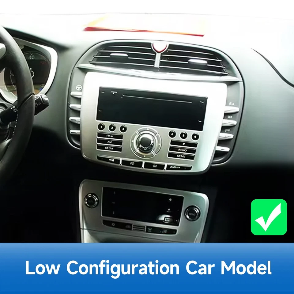 Autoradio navigatore per Lancia Delta Carplay wi-fi GPS 9"" USB Bluetooth - Immagine 4 di 4