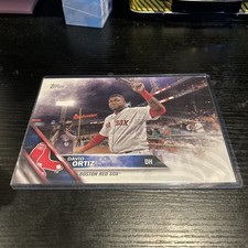 2016 TOPPS DAVID ORTIZ FENWAY PARK RETIREMENT GIVEAWAY 5X7