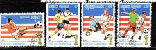 CAMBODIA #1203-1207 1992 WORLD CUP SOCCER CHAMPIONSHIP MINT VF NH O.G CTO