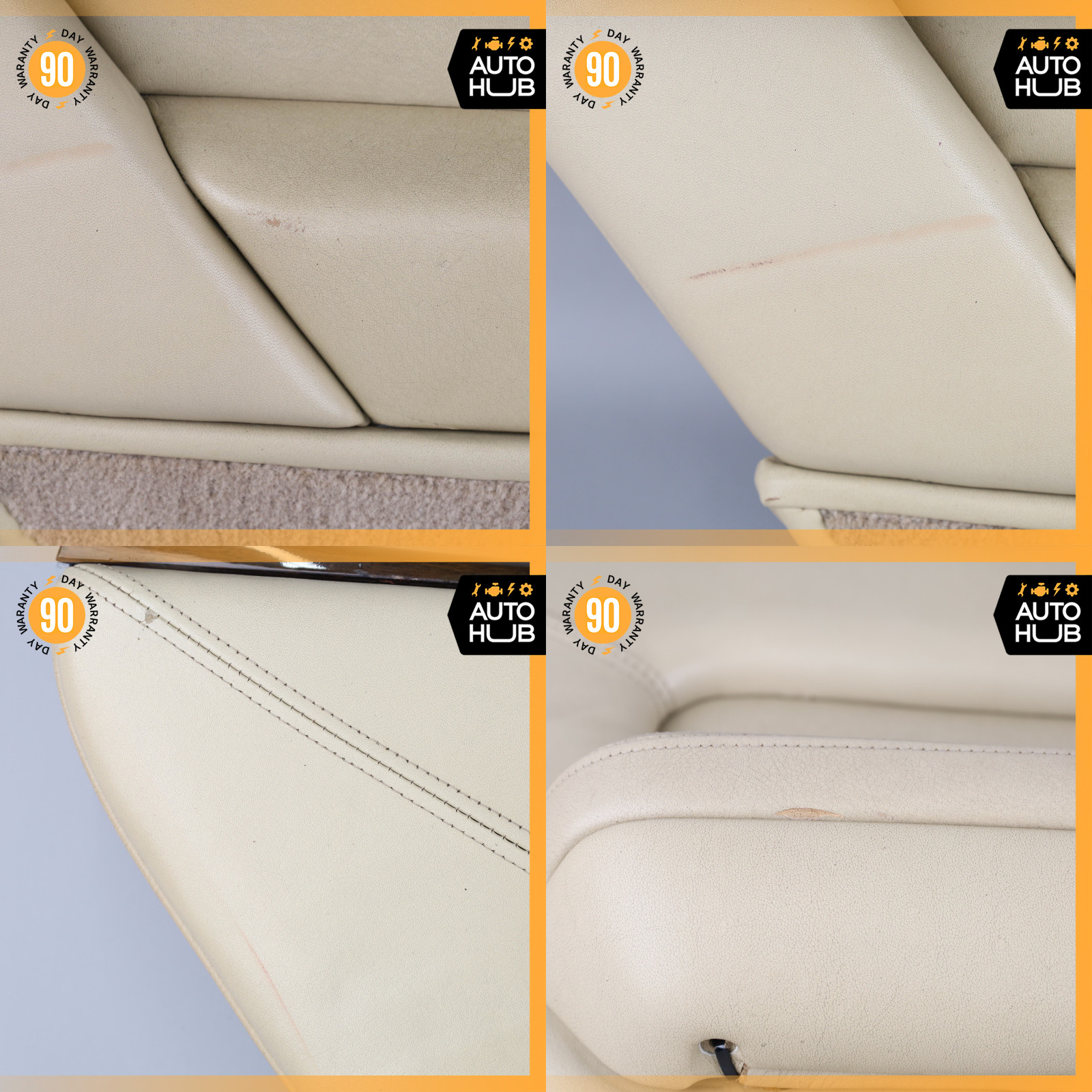 81-84 Rolls Royce Silver Spirit Bentley Mulsanne Rear Left Side Door Panel OEM