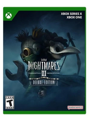 Little Nightmares III Xbox Series X Horror Adventure Game Physical Open Box