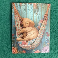 LIQUIDATING-Leanin’ Tree Any Occasion Blank Greeting Note Card (Sleeping Puppy)