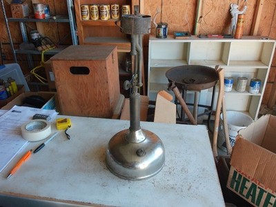 Vintage Coleman Quick Lite ?? Lampe ohne Kugel Konvolut 26-6-A