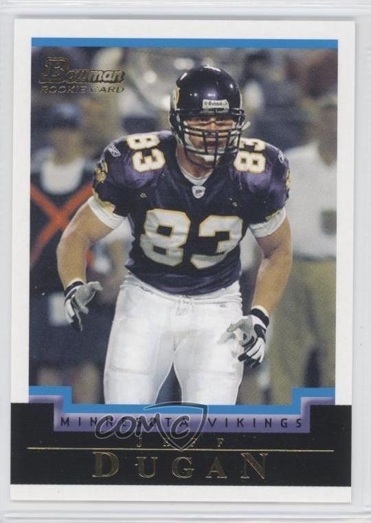 2004 Bowman White 137/165 Jeff Dugan #124 Rookie RC 0q3