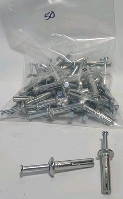 1/4 X 1-1/4''  Hammer Drive Nail in Anchor (QTY 50) Cement Hammering Anchors